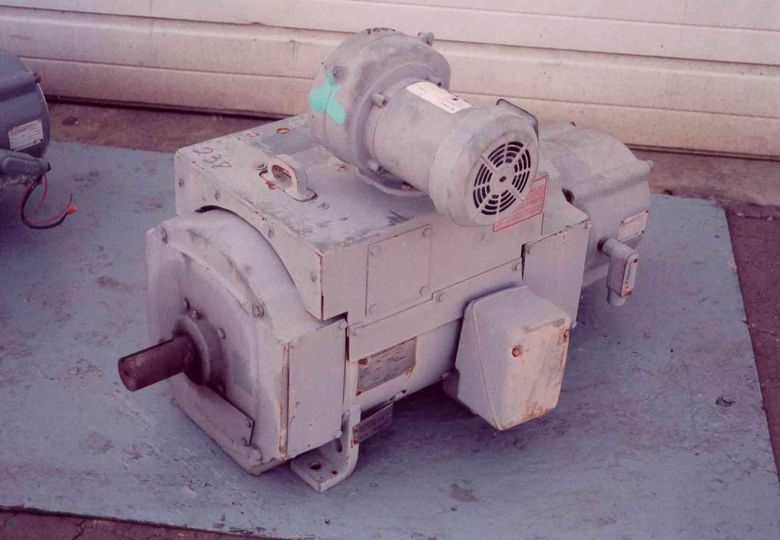 7-1/2 HP GENERAL ELECTRIC DC ELECTRIC MOTOR: STOCK #16999