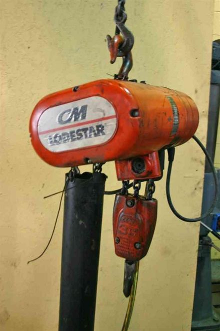 3 TON C & M LOAD LIFTER ELECTRIC HOIST: STOCK #16593