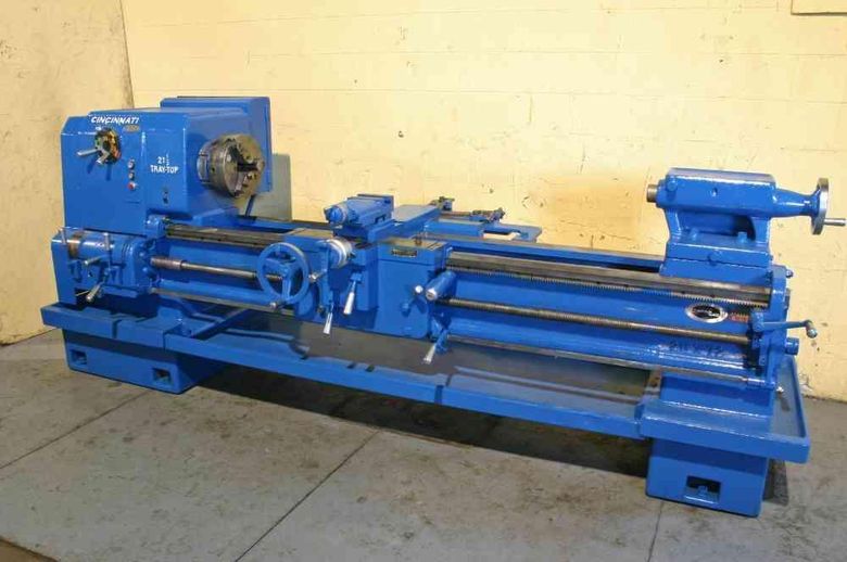 21-1/2" X 72" CINCINNATI ENGINE LATHE:  STOCK #15618