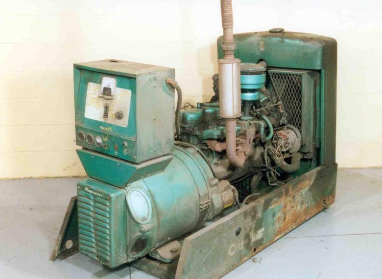 30 KW ONAN NATURAL GAS GENERATOR:  STOCK #15078