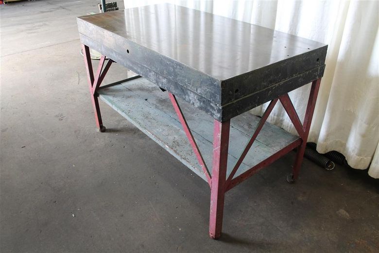 6' X 32" CAST IRON SURFACE PLATE:  STOCK #10555