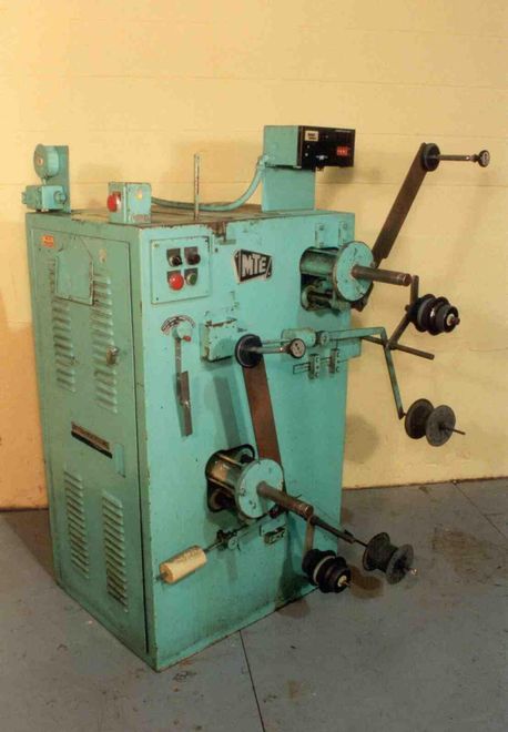 DUAL SHAFT MTE LEVEL WIND COIL WINDER:  STOCK #8737
