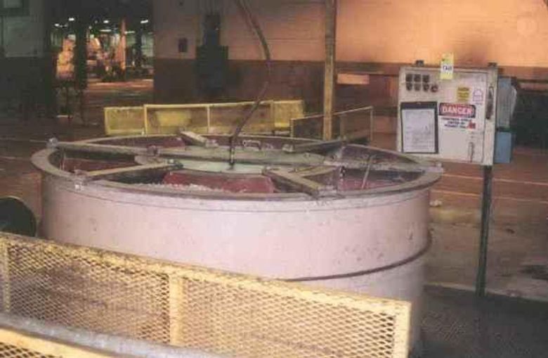 20 CU FT ROTO-FINISH VIBRATORY FINISHER:  STOCK #7471