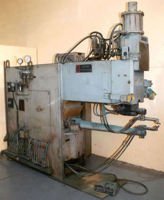 150 KVA TAYLOR PRESS TYPE SPOT WELDER:   STOCK #3705