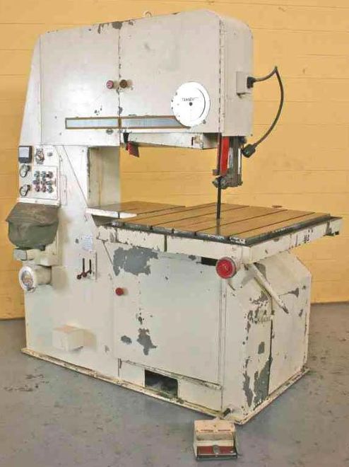 36" TANNEWITZ VERTICAL BANDSAW:  STOCK #2131