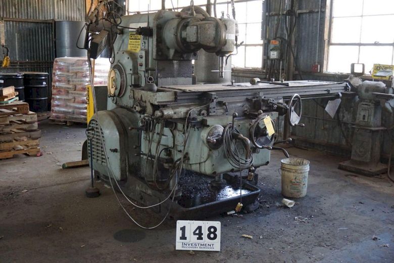 430-TF20 KEARNEY & TRECKER HORIZONTAL MILL: STOCK #73424