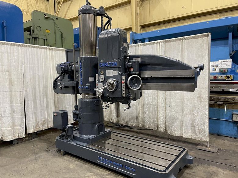 5' X 15' CARLTON RADIAL DRILL: STOCK #73421