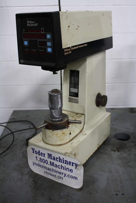 WILSON ROCKWELL INSTRON HARDNESS TESTER: STOCK #67356