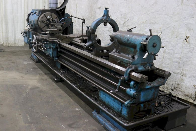28" X 120" LEHMAN HOLLOW SPINDLE ENGINE LATHE: STOCK #73750