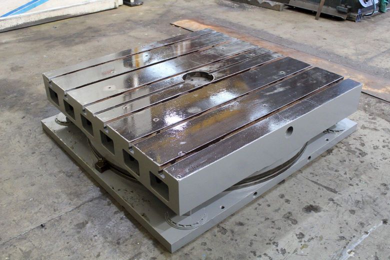 60' X 60' LUCAS AIR LIFT ROTARY TABLE: STK 71364