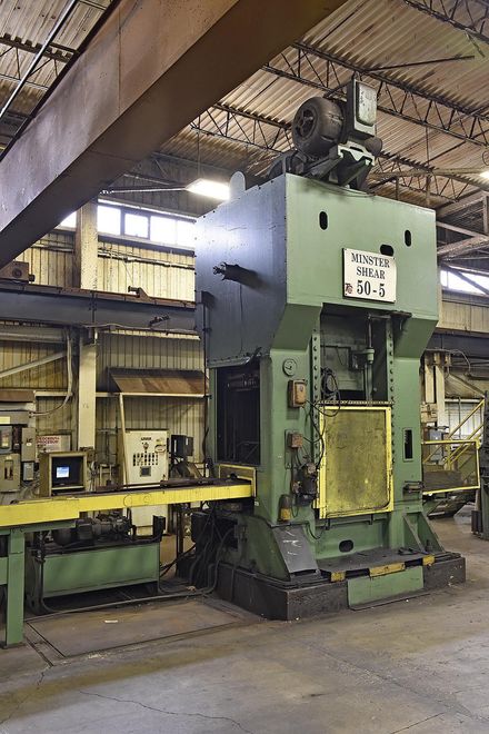500 TON MINSTER PRESS: STOCK #68748