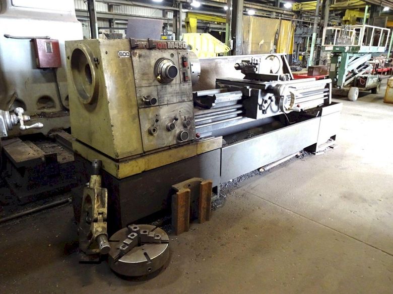 18" X 96" HARRISON GAP BED ENGINE LATHE: STOCK #73720
