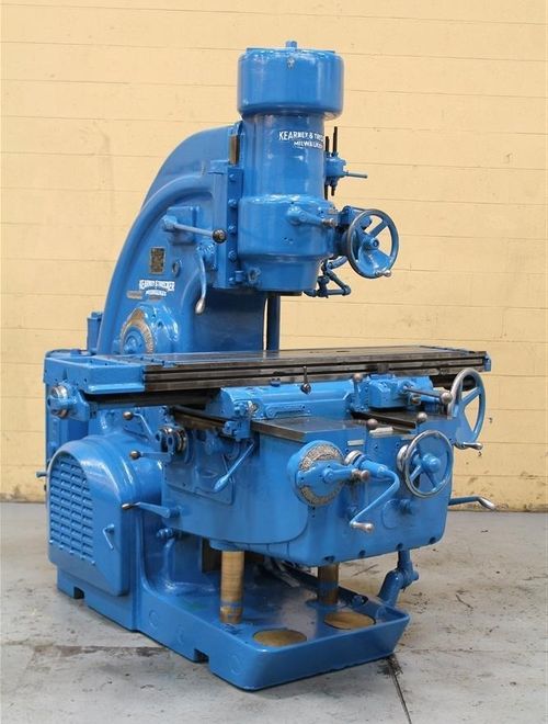 KEARNEY & TRECKER MODEL #220 TF VERTICAL MILL: STOCK #61432