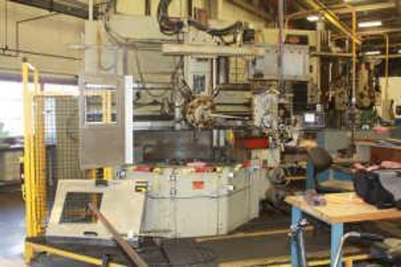 46" BULLARD DYNATROL VERTICAL TURRET LATHE: STOCK #65238