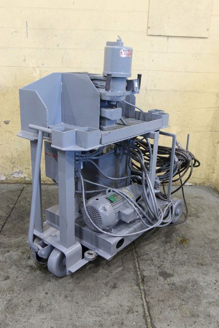 70 TON FRANKLIN C-FRAME HYDRAULIC FLANGE PUNCH: STOCK #69210