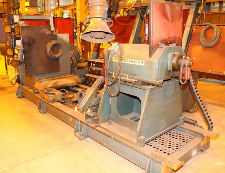 BANCROFT DUAL-HEAD DRUM WELDING LATHE: STOCK # 68342