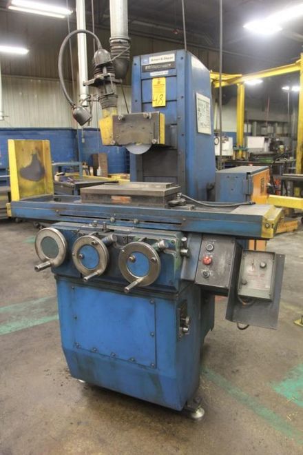 8' x 18' BROWN & SHARPE #818 SURFACE GRINDER: STOCK #65940