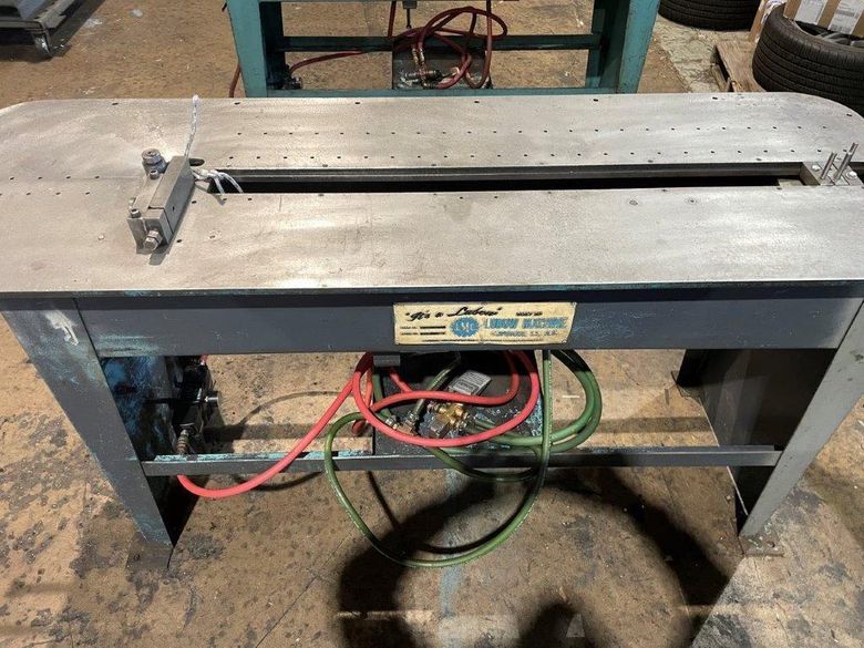 Lubow WBR 1 Table Wire Bender 2 Stop