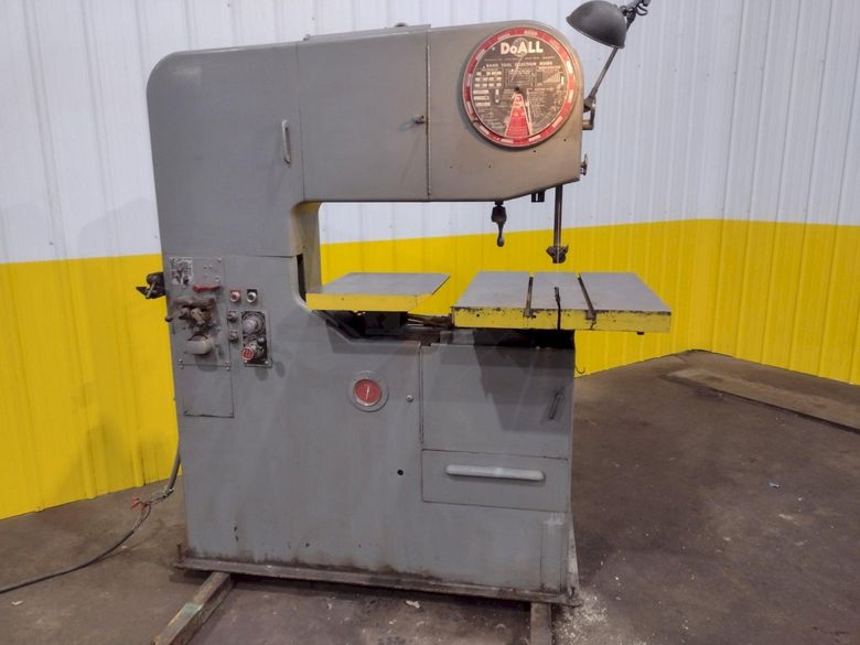 36" DOALL MODEL #3612H VERTICAL BANDSAW: STOCK #19728