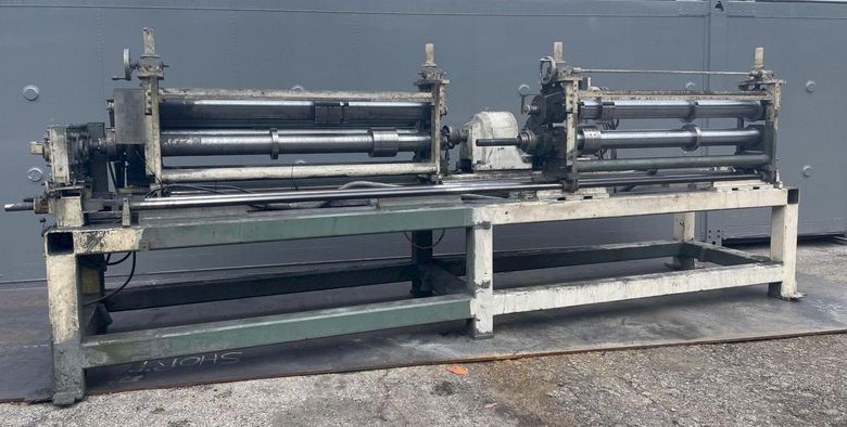 72" X 12 GAUGE GARY MODEL #4751-FS-72 "INTERCHANGABLE" SLITTING HEAD ASSEMBLY: STOCK #19345