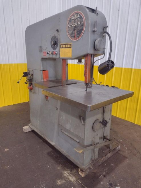 36" DOALL MODEL #3613-20 VERTICAL BANDSAW: STOCK #19212