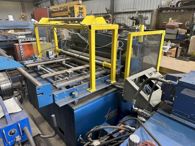 48" ASC SLITTING & CUT-TO-LENGTH (SLEAR) LINE WITH AMS CONTROLS: STOCK #19200