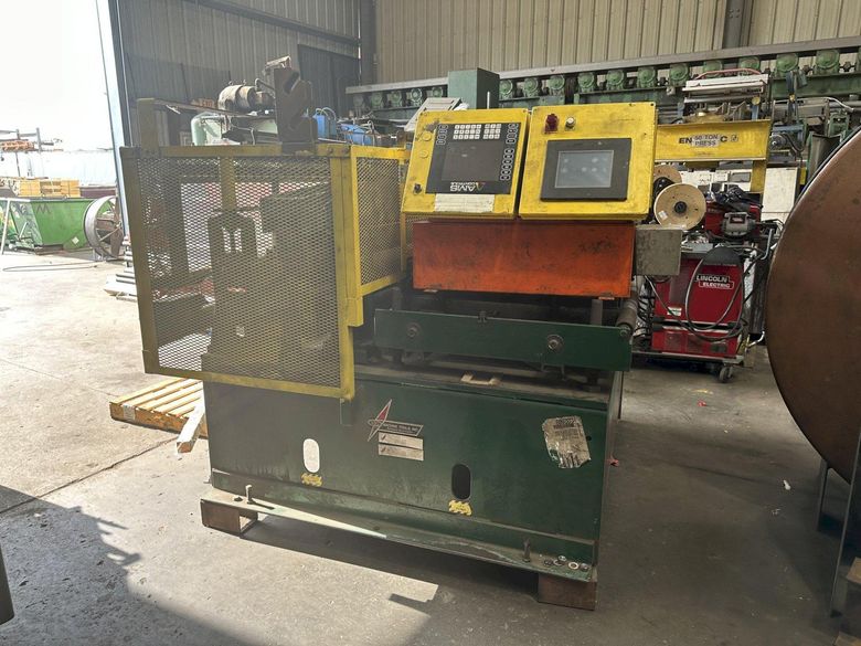 48" ASC SLITTING & CUT-TO-LENGTH (SLEAR) LINE WITH AMS CONTROLS: STOCK #19199