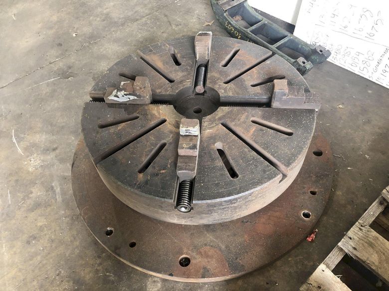 27" 4 JAW UNIVERSAL INDEPENDENT CHUCK: STOCK 19148