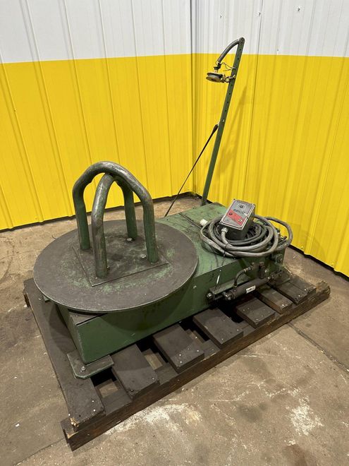 2500 lBS X 30" FASTENER ENGINEERS WIRE POWER UNCOILER: STOCK #18760