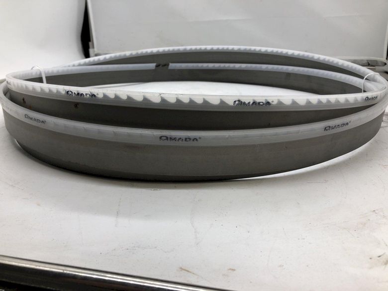 (7) 1-1/4" x .042" AMADA M-42 HSS BANDSAW BLADES: STOCK # 18378