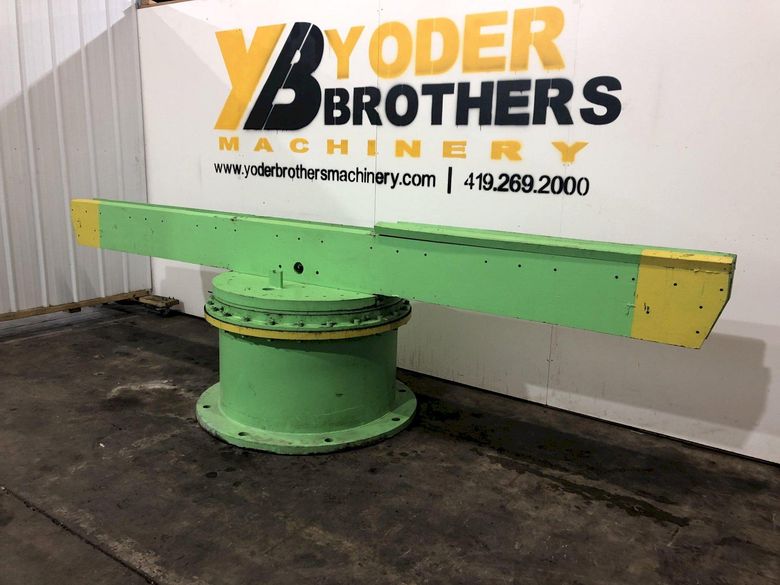 30,000 LB X 48" RANGER 2-ARM COIL STAND TURNSTILE: STOCK #18275