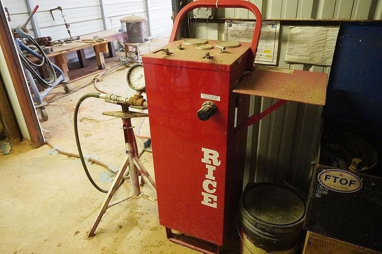 RICE HYDROSTATIC TEST PUMP:STOCK #17959