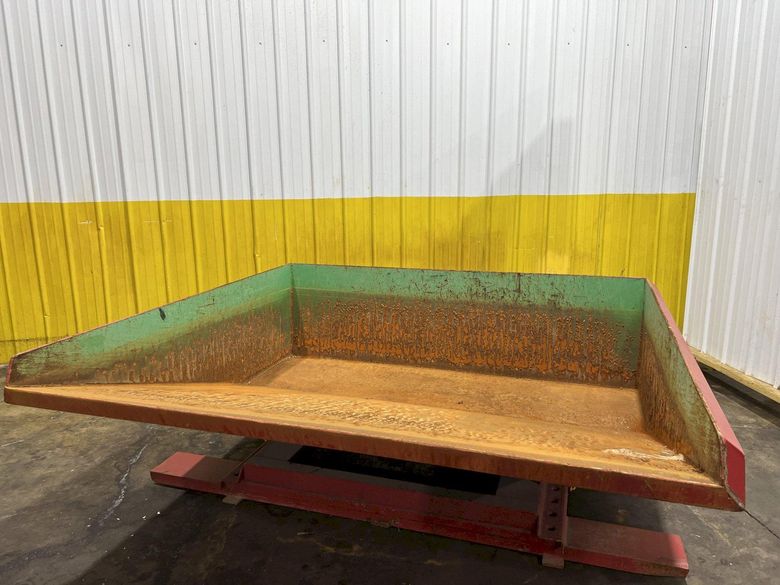 80" x 88" x 24" ROURA STEEL DUMP HOPPER: STOCK 17497
