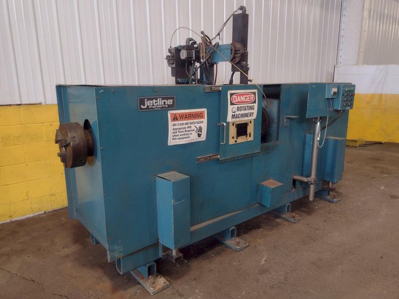 4" TUBE JETLINE MODEL #PLC-76406 AUTOMATIC PIPE & TUBE WELDING MACHINE: STOCK #17072