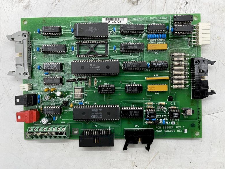 PCB 826827 REV C CINCINNATI INC ASSY 826828 REV STOCK #16082