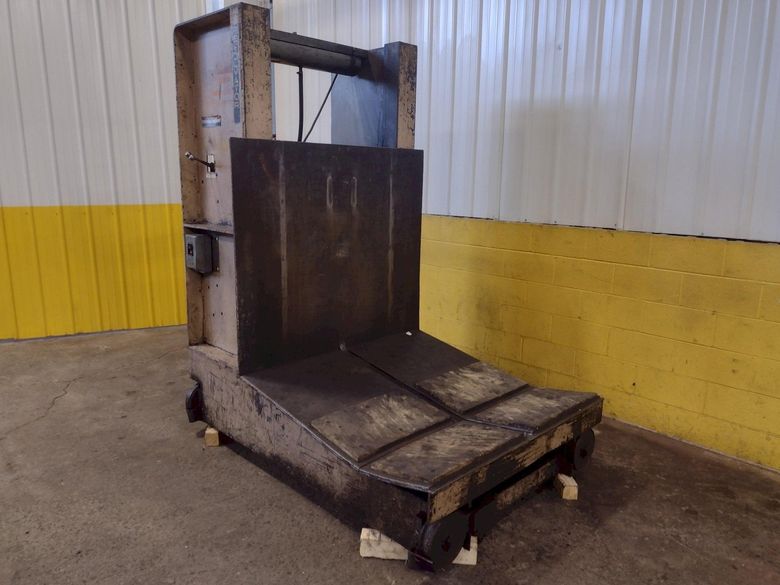 40,000 LB 20 TON REVOLVATOR HYDRAULIC POWERED COIL CAR: STOCK 15967