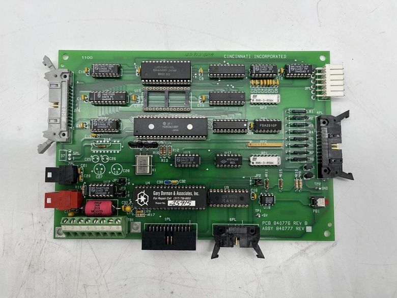 PCB 840776 REV B CINCINNATI INCORPORATED ASSY 840777 STOCK #15802