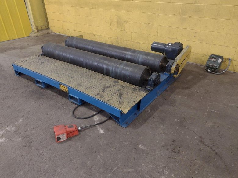 80" POWERED TANK TURNING ROLL: STOCK 15548
