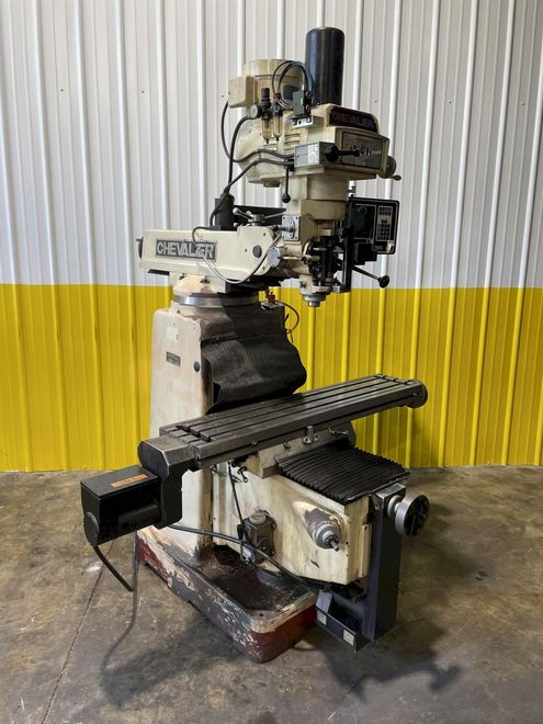 3 HP CHEVALIER MODEL #3VH PROTO-TRAK CNC CONTROLLED VERTICAL MILL: STOCK #14931