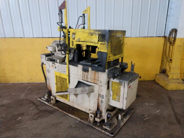 50 TON TISHKEN MODEL CO-16-HW-4A12 MECHANICAL CUTOFF PRESS 2" STROKE: STOCK #14580