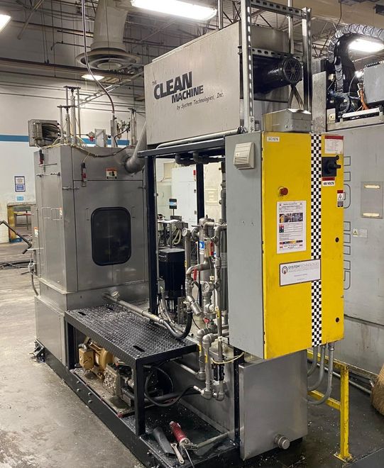 2017 SYSTEM TECHNOLOGIES MODEL #CMI-123-480 HIGH-PRESSURE STAINLESS STEEL PARTS WASHER: STOCK #1