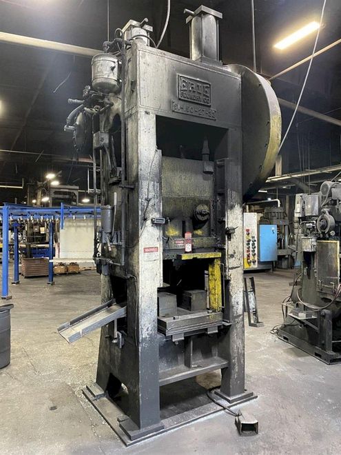 150 TON ERIE MODEL #S1-150-27-33 SSSC TRIM PRESS, 6" STROKE: STOCK #14057