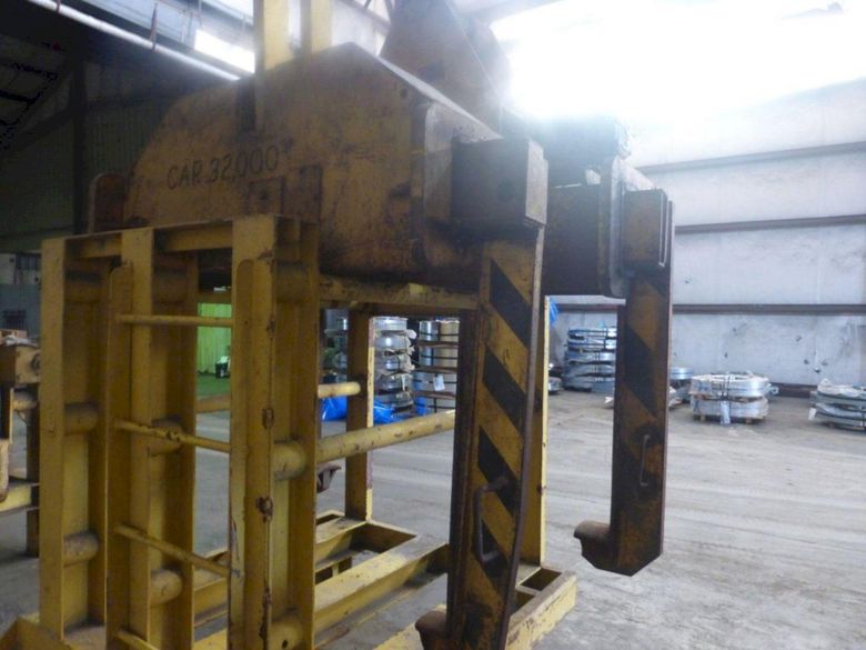 32,000 LB 16 TON BRADLEY CRANE MOTORIZED COIL GRAB: STOCK 13225