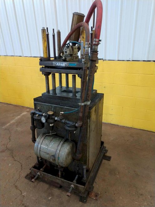 7 TON AIRAM 4-POST PNEUMATIC CUTOFF PRESS: STOCK #13203