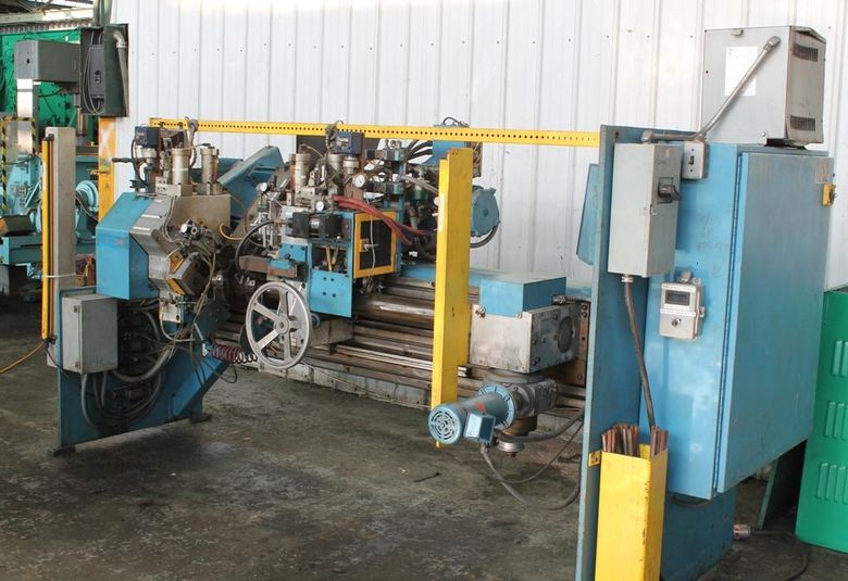 HAUTAU MODEL #CC15M DOUBLE END CHAMFER MACHINE: STOCK #10957