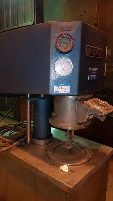 BOWERS MODEL 5/2 OSP ORBITAL SHAFT PROCESSOR MIXER: STOCK #10004