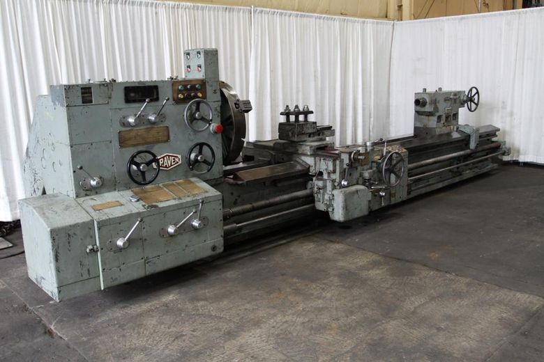 38" X 156" (13') CRAVEN ENGINE LATHE:  STOCK #8746