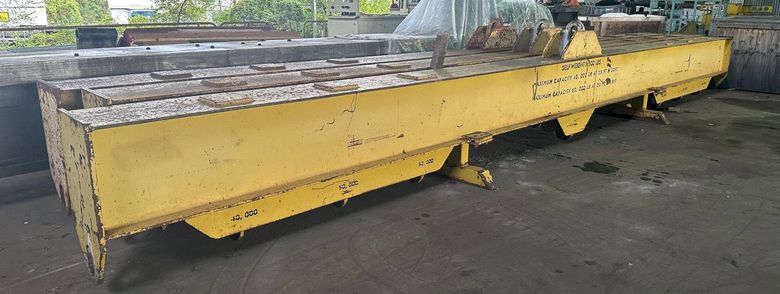 50,000 LB. X 30' CAPITAL STEEL HEAVY DUTY SPREADER BAR / LIFTING BEAM: STOCK #19486