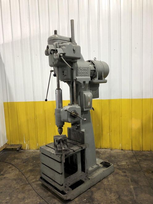 24" CINCINNATI BICKFORD SUPER SERVICE SINGLE SPINDLE DRILL PRESS: STOCK #19163