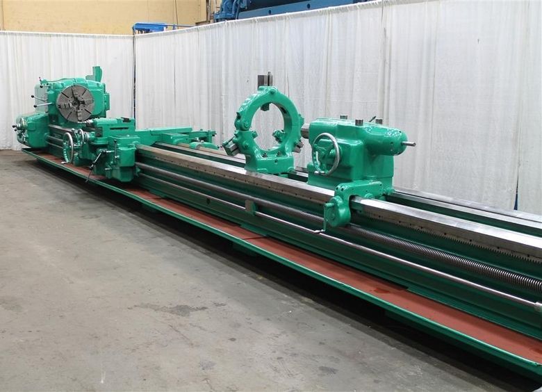 32" X 312" AMERICAN ENGINE LATHE: STOCK #61876
